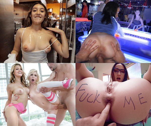 GIRLS CAN'T CONTROL THEIR LUST AND FUCK IN PUBLIC!